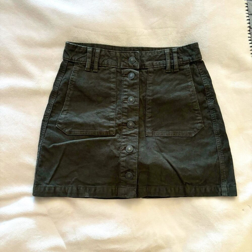 American Eagle Outfitters Casual Skirt Army Green size 0